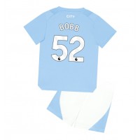 Manchester City Oscar Bobb #52 Replica Home Minikit 2023-24 Short Sleeve (+ pants)